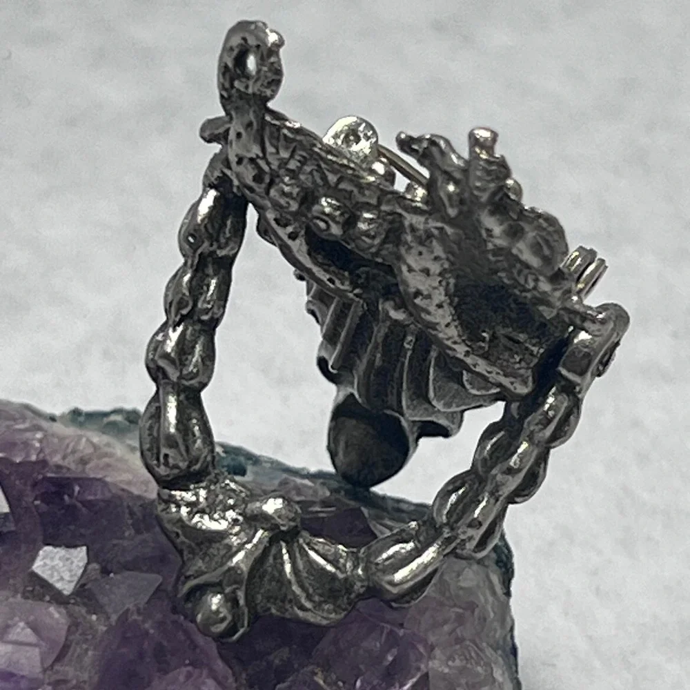 Vintage‎ Dragon Pin Brooch Medieval Fantasy Mythical Creature Jewelry